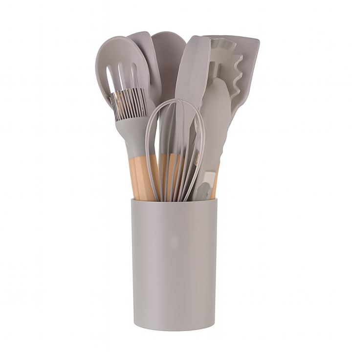 12PCS Silicone Kitchenware Cookware Kitchen Utensils Set