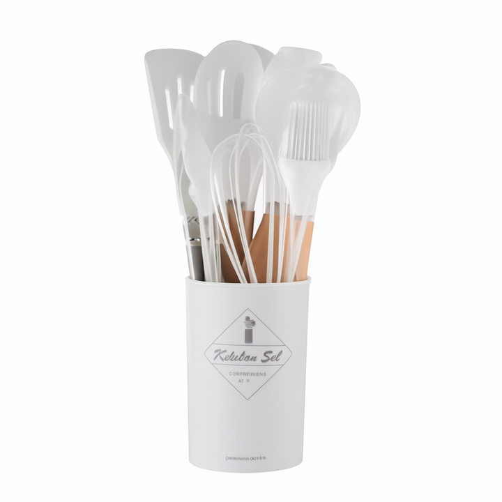 12PCS Silicone Kitchenware Cookware Kitchen Utensils Set